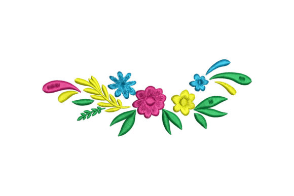 Floral Wreath: A Seasonal Embroidery Staple