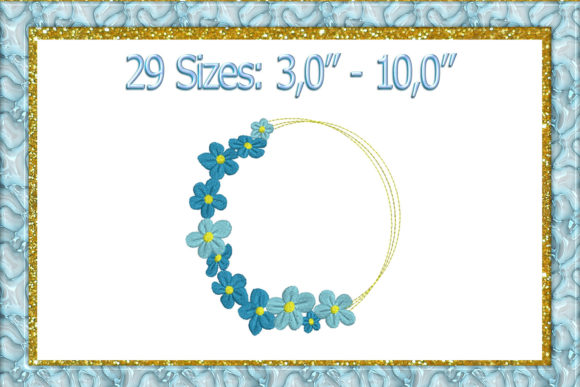 Flower Frame Floral Wreath
