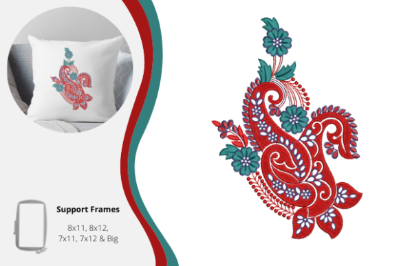 Flower Patch: A Thoughtful Floral Embroidery for Meaningful Gifts