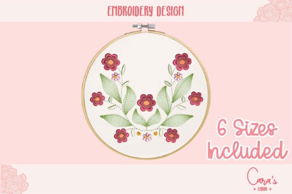 Flowers Embroidery Design Review