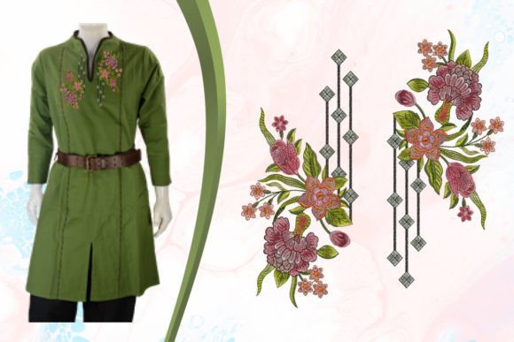 Set of Flower Designs