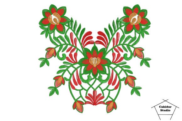 Three Flapping Flowers: A Thoughtful Embroidery Design for Meaningful Gifts